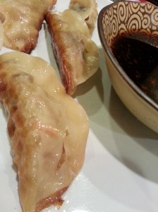 shiitake pot stickers