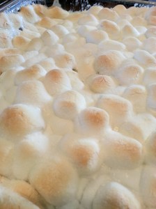 golden marshmallows