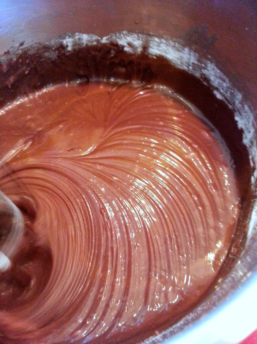 chocolate frosting