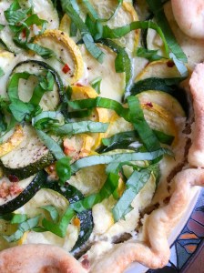 squash galette