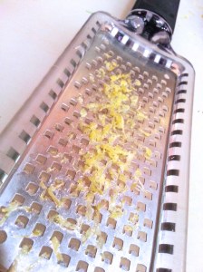lemon zest