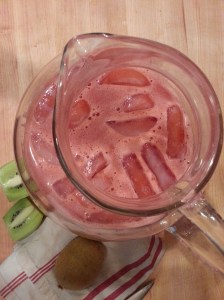 strawberry agua fresca