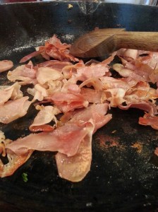 cooked prosciutto