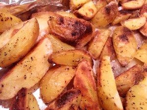 roasted potatoes